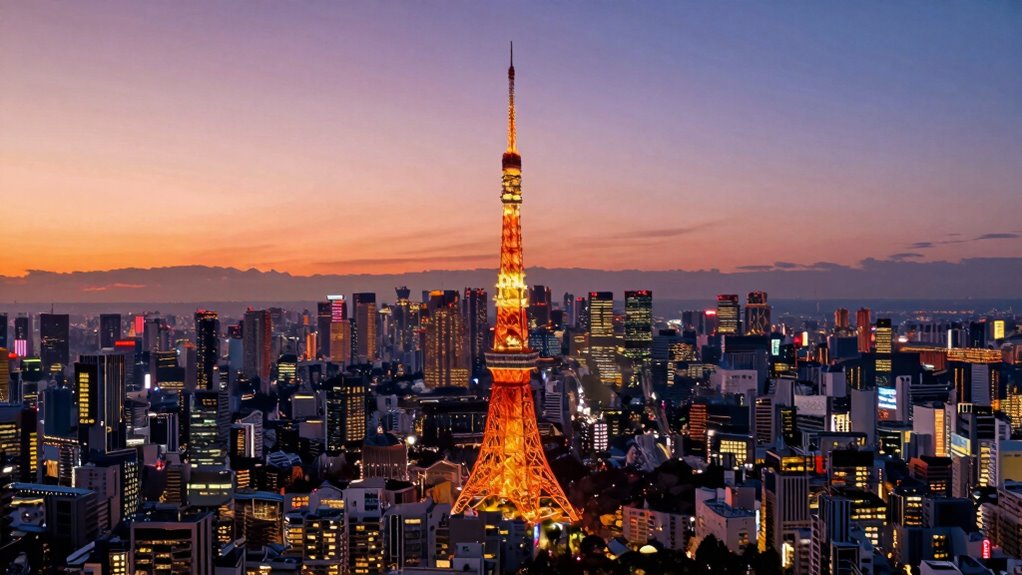tokyo skytree skyline vantage points
