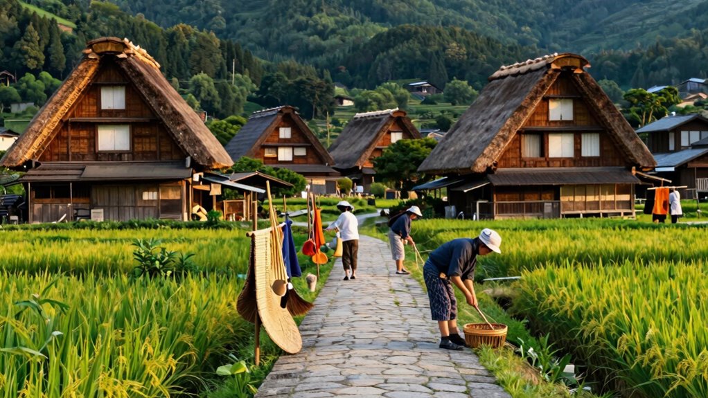 traditional farm stays in japan