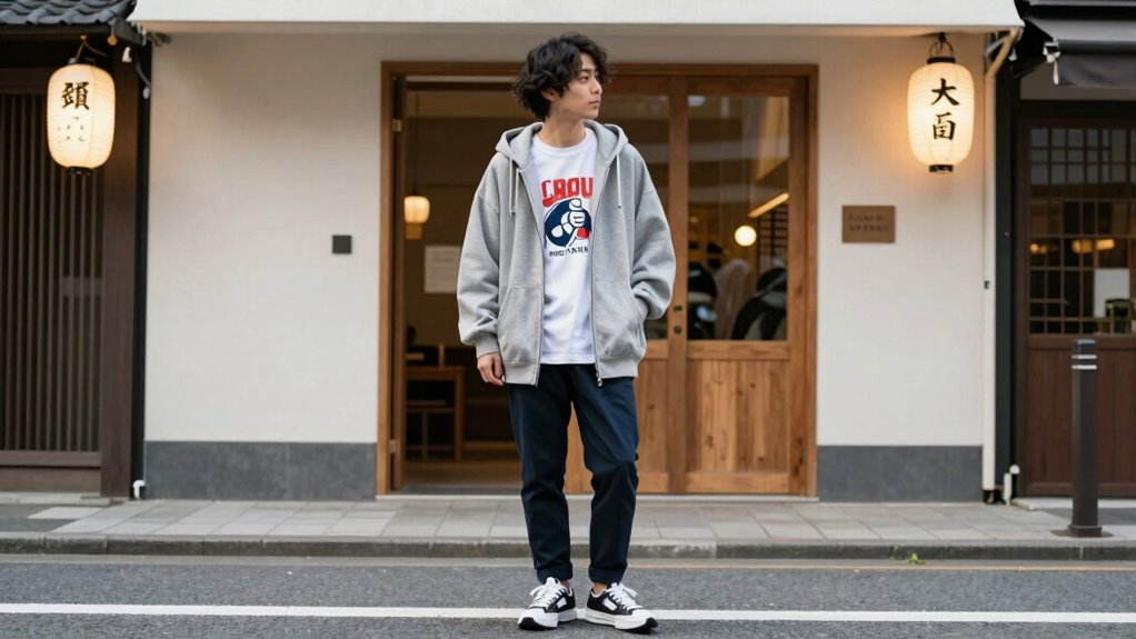 traditional kimono inspired streetwear silhouettes