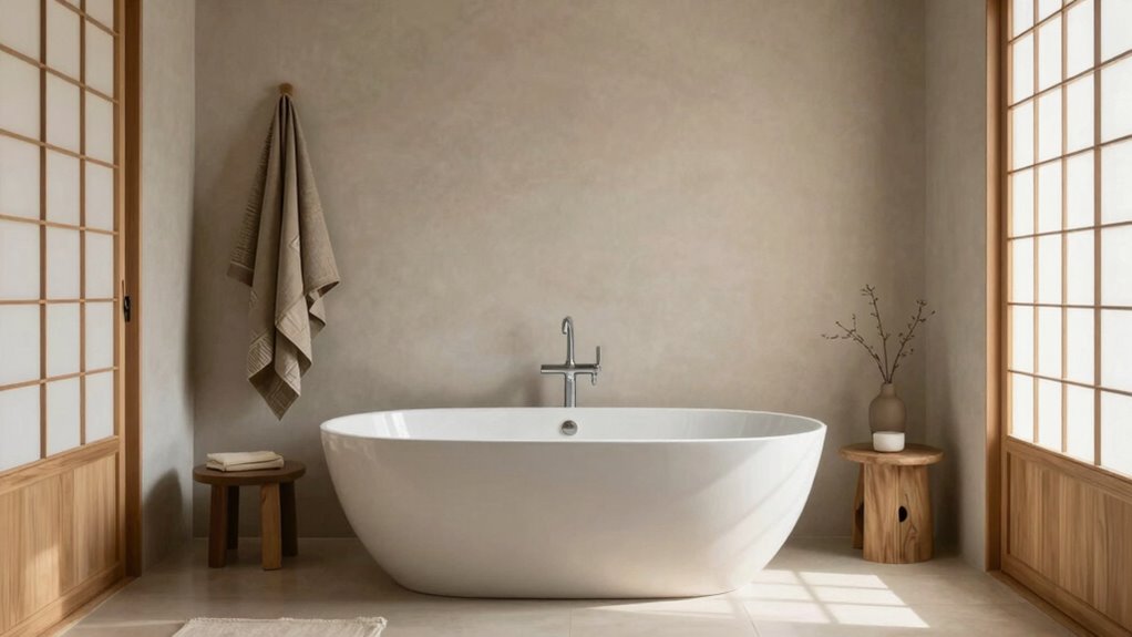 warm earthy tones meet cool neutrals