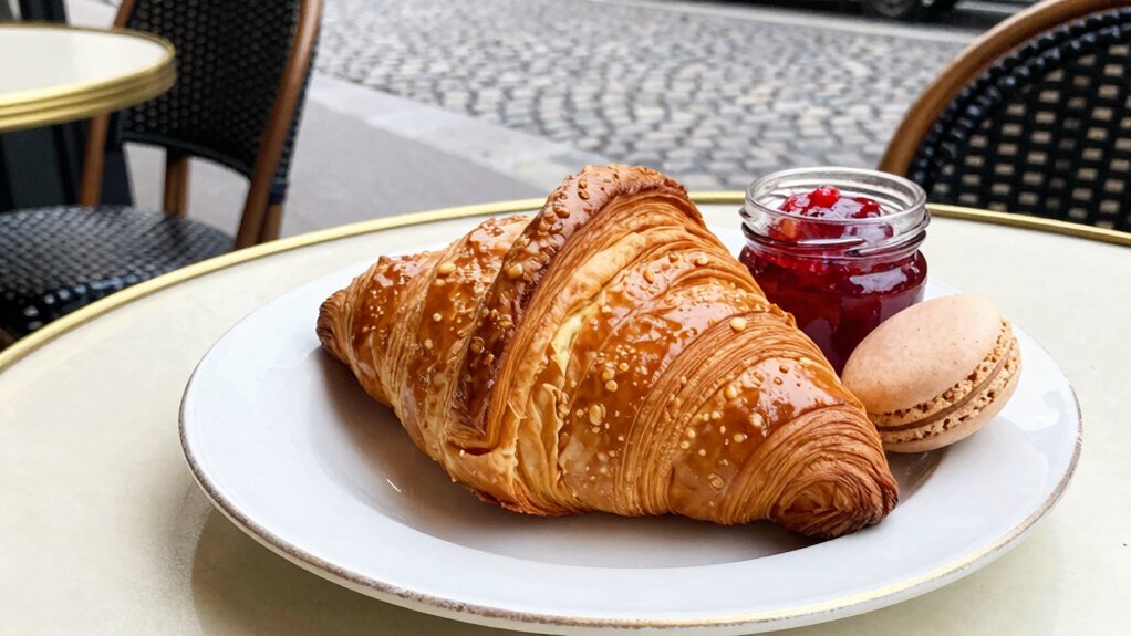 authentic parisian croissants breads choux