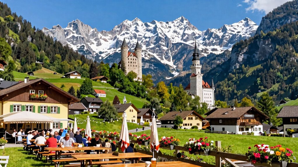 bavarian highlights castles alps lakes