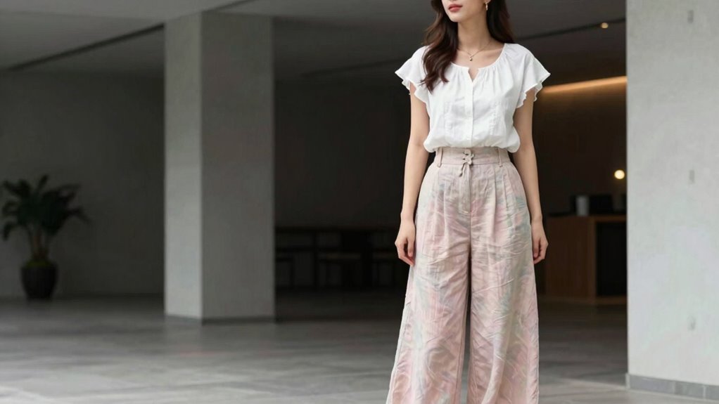 comfortable chic pant sets for humid climate