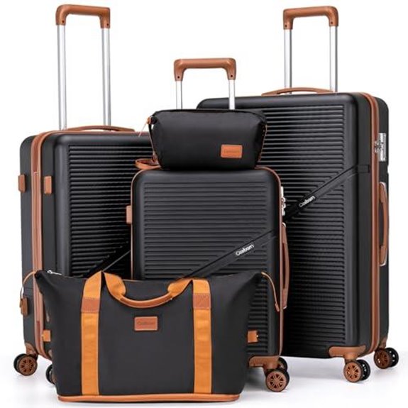 cosbarn hard shell luggage set