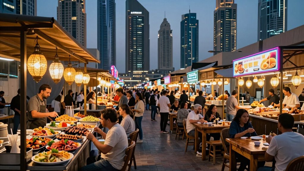 dubai street food shawarma harees markets