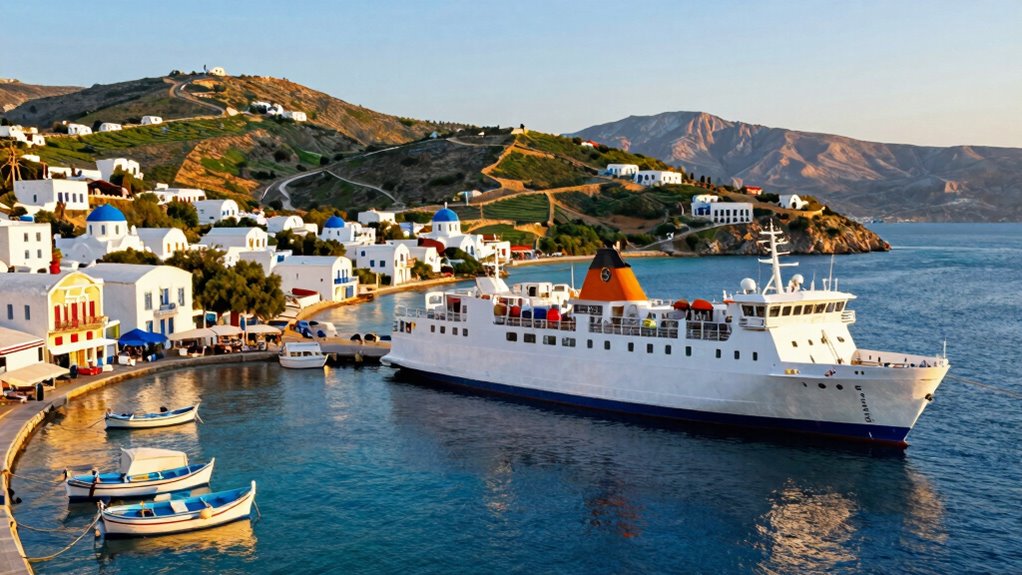 ferry to naxos from santorini
