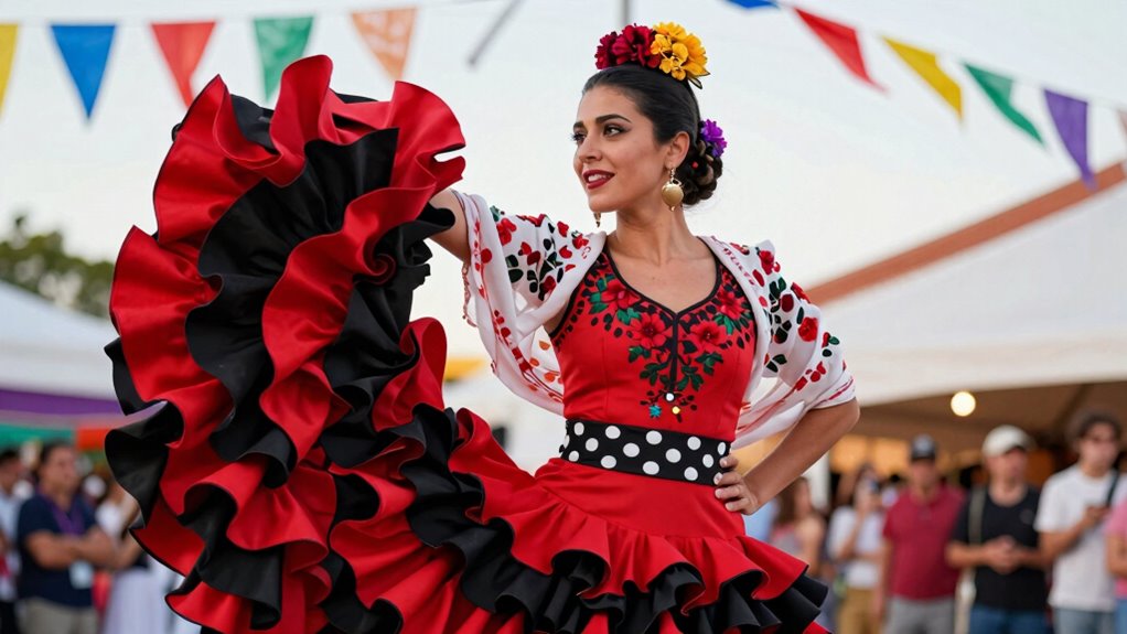 flamenco dress festive iconic attire