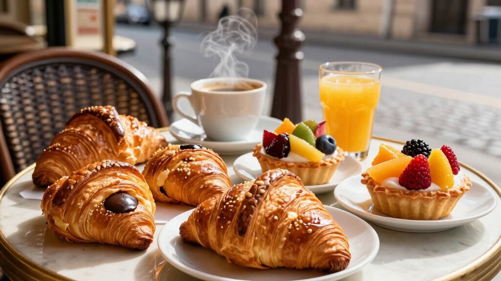 fresh paris morning pastry crawl