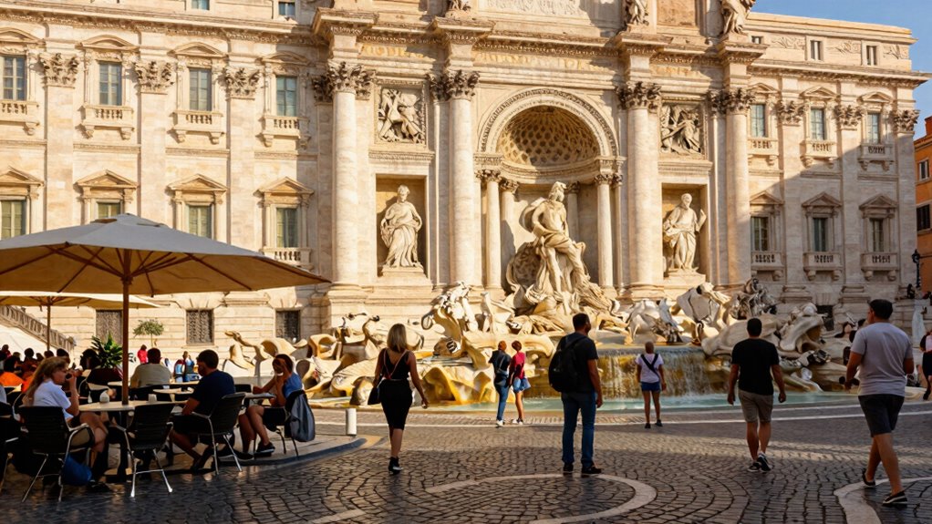 historic center wander lively squares fountains