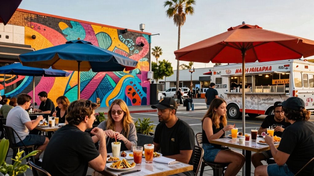 la s diverse dining neighborhoods venues and iconic spots