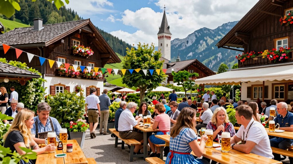 largest beer gardens with bavarian fare