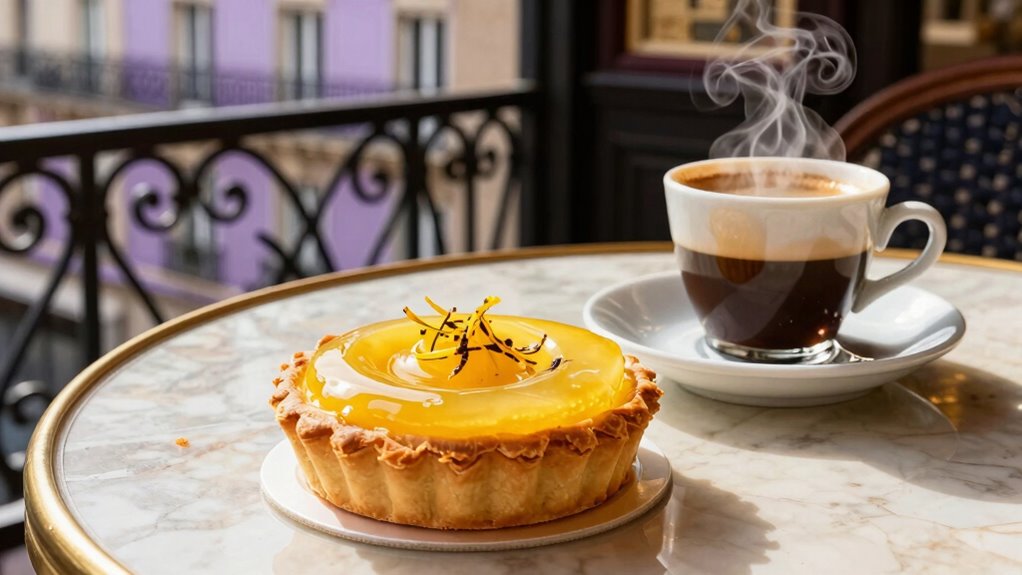legendary lemon tart at farine et
