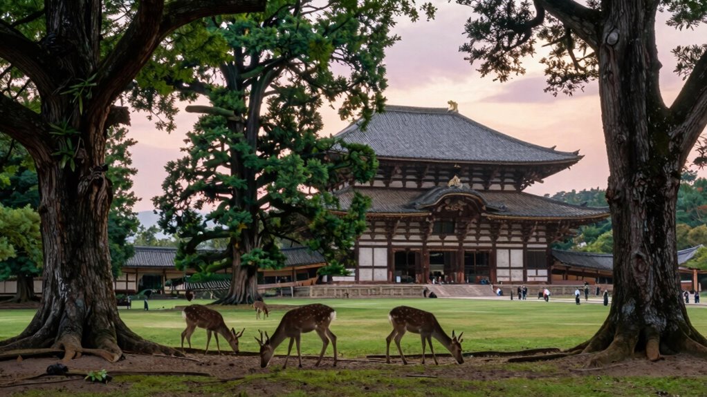 nara gardens temples serenity