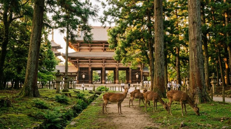 nara temples and deer park