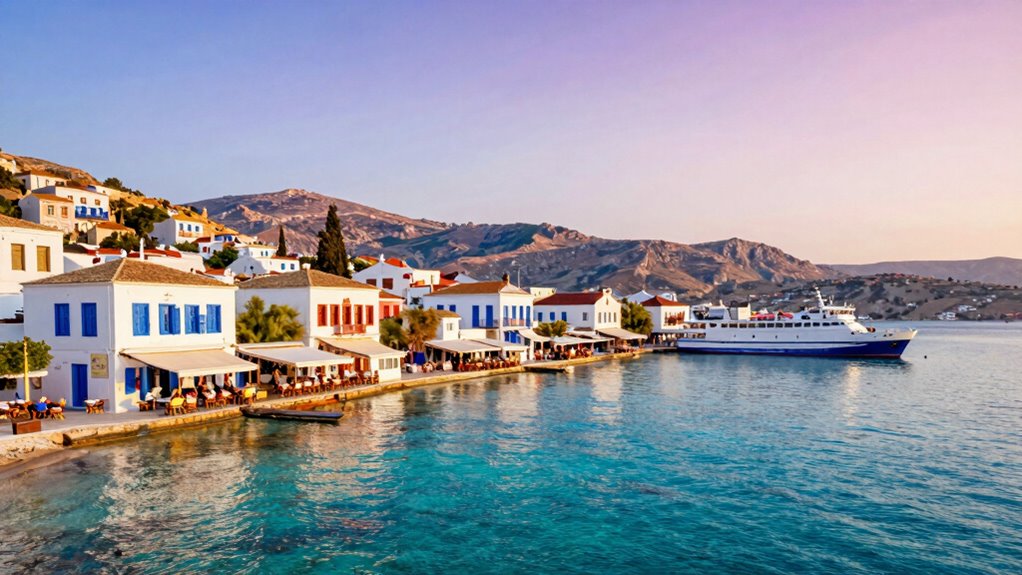 naxos ferry hub island hop