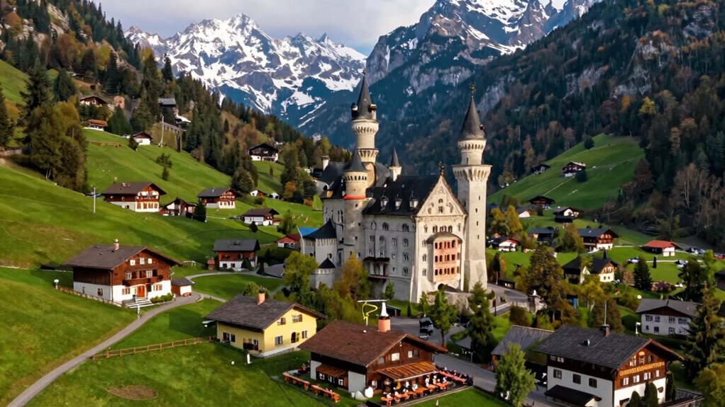 neuschwanstein hohenschwangau linderhof castles