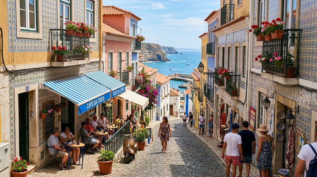 portugal s colorful coastal streets