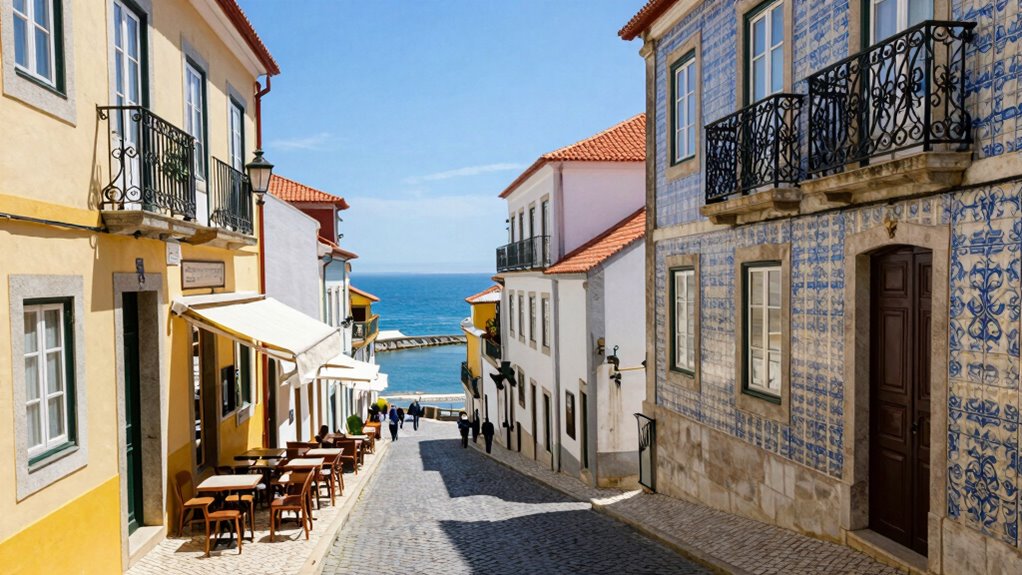 rua das salgadeiras photogenic coastal townscapes