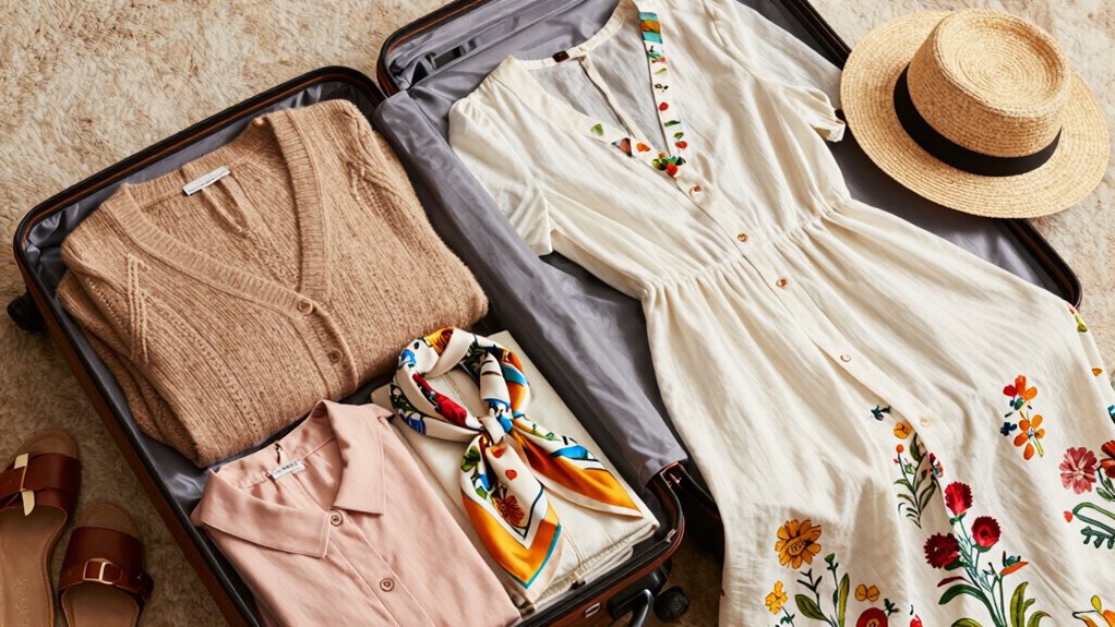 spring layers neutral versatile outfits