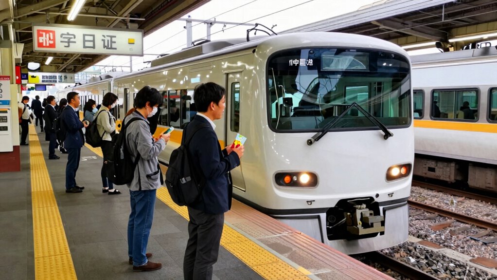 tap and go or ticket based rail travel in japan