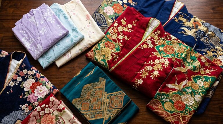 types fabrics occasions for kimonos
